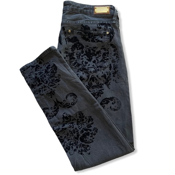 Zara Denim - Zara Woman Premium Jeans Baroque Velvet Print